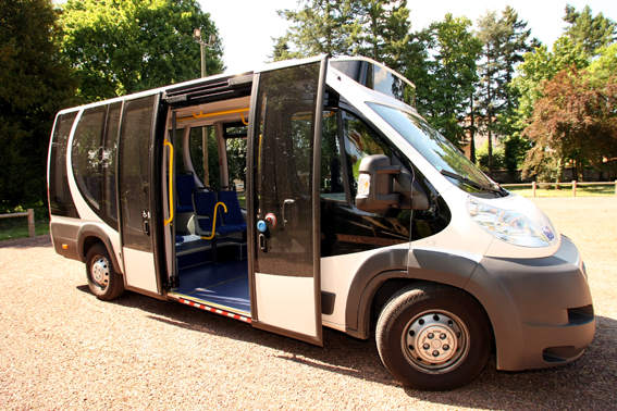 La Navette de transports en boucle locale à Lamorlaye